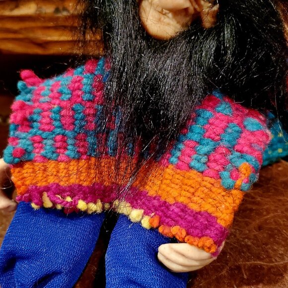 Mystic Andean Tito Goblin Doll – Handcrafted Protector of the Highlands, Gift - Picture 4 of 4